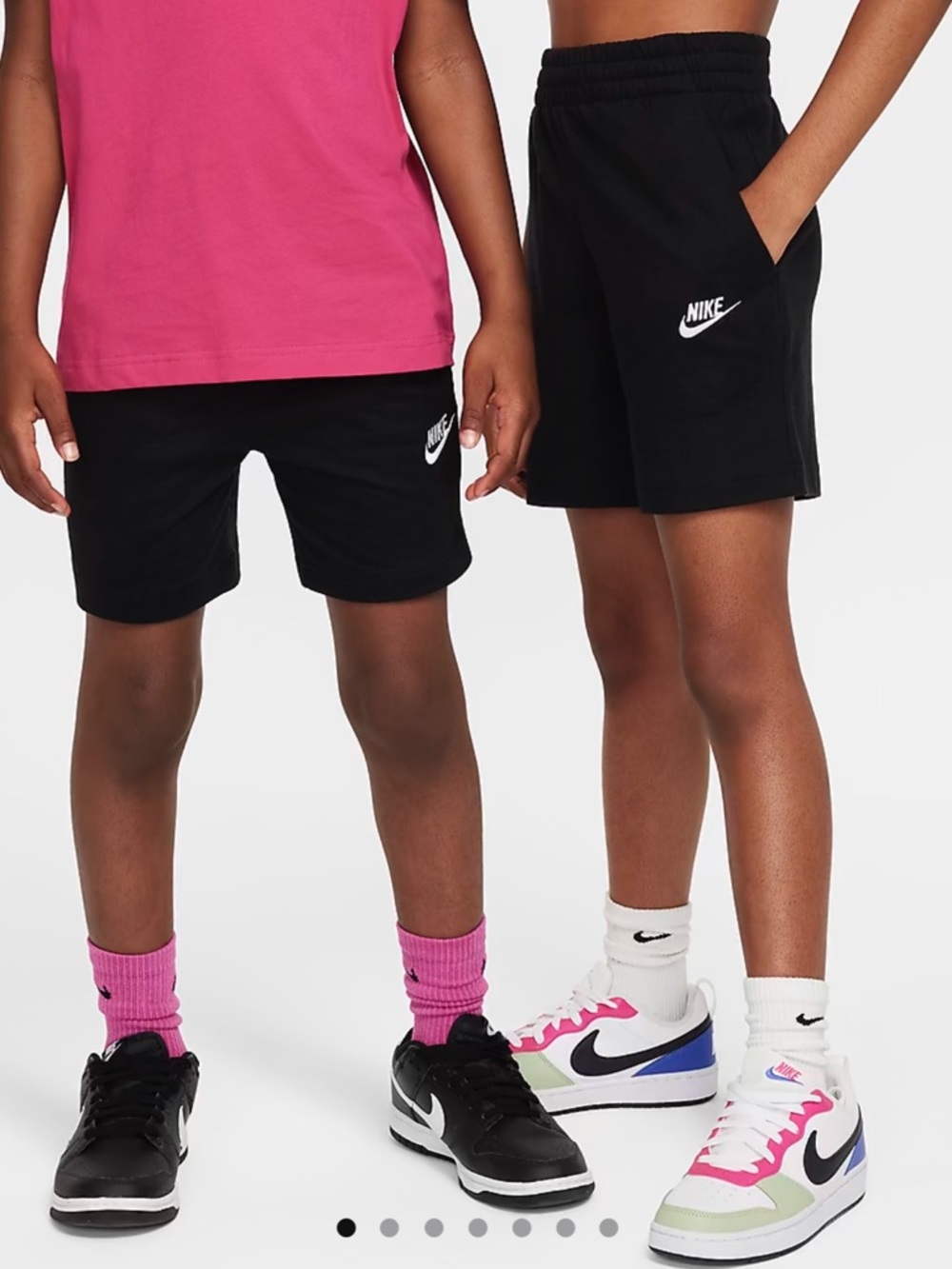 Nike Kids Sportwear Club Shorts in Black